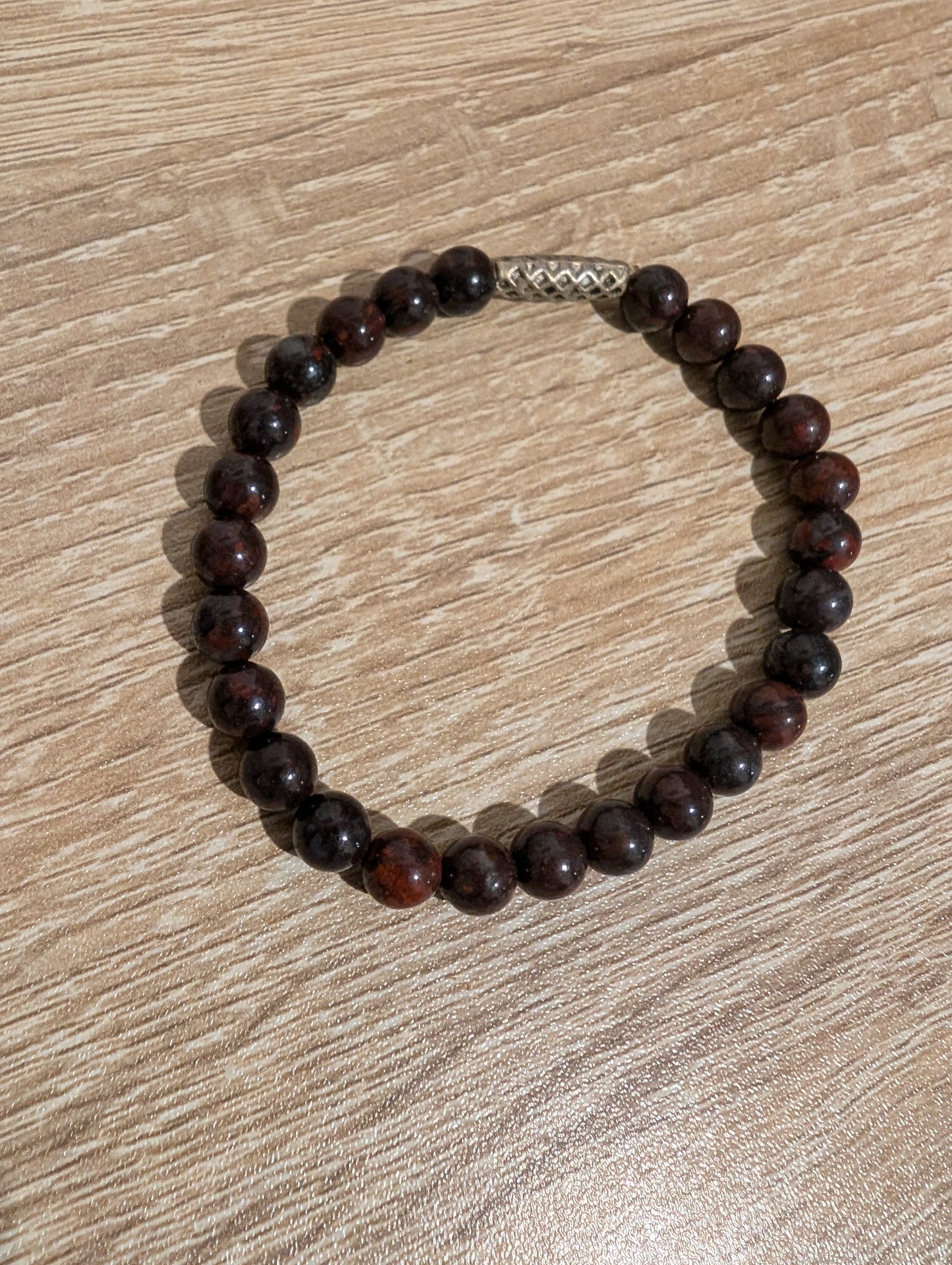 Bracelet jaspe brechique